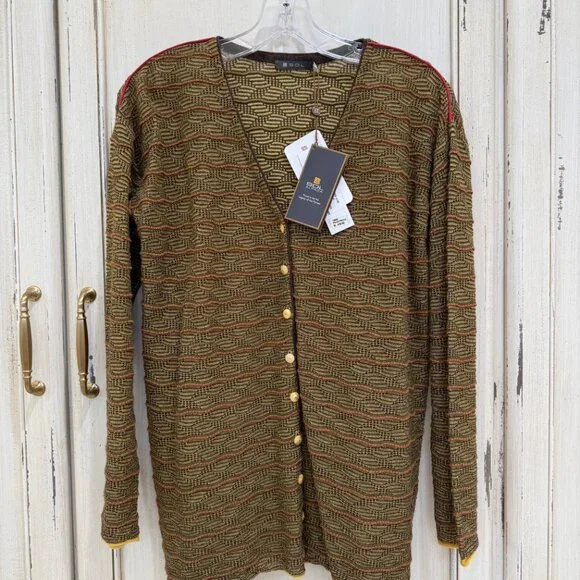 SOL ALPACA NWT Lightweight Cardigan purchased in Peru - Picture 3 of 13